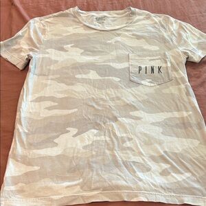 PINK Victoria's Secret Camouflage women’s T-Shirt